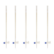 Burette, Borosilicate Glass, Ground Glass Stopcock, 10ml, Pack of 5