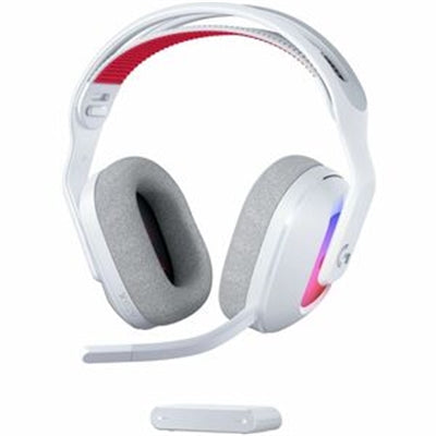 Logitech G Astro A20 X LIGHTSPEED Wireless Gaming Headset for PS5, Xbox, Switch, PC with 2-system PLAYSYNC Audio, Bluetooth, LIGHTSYNC RGB - White