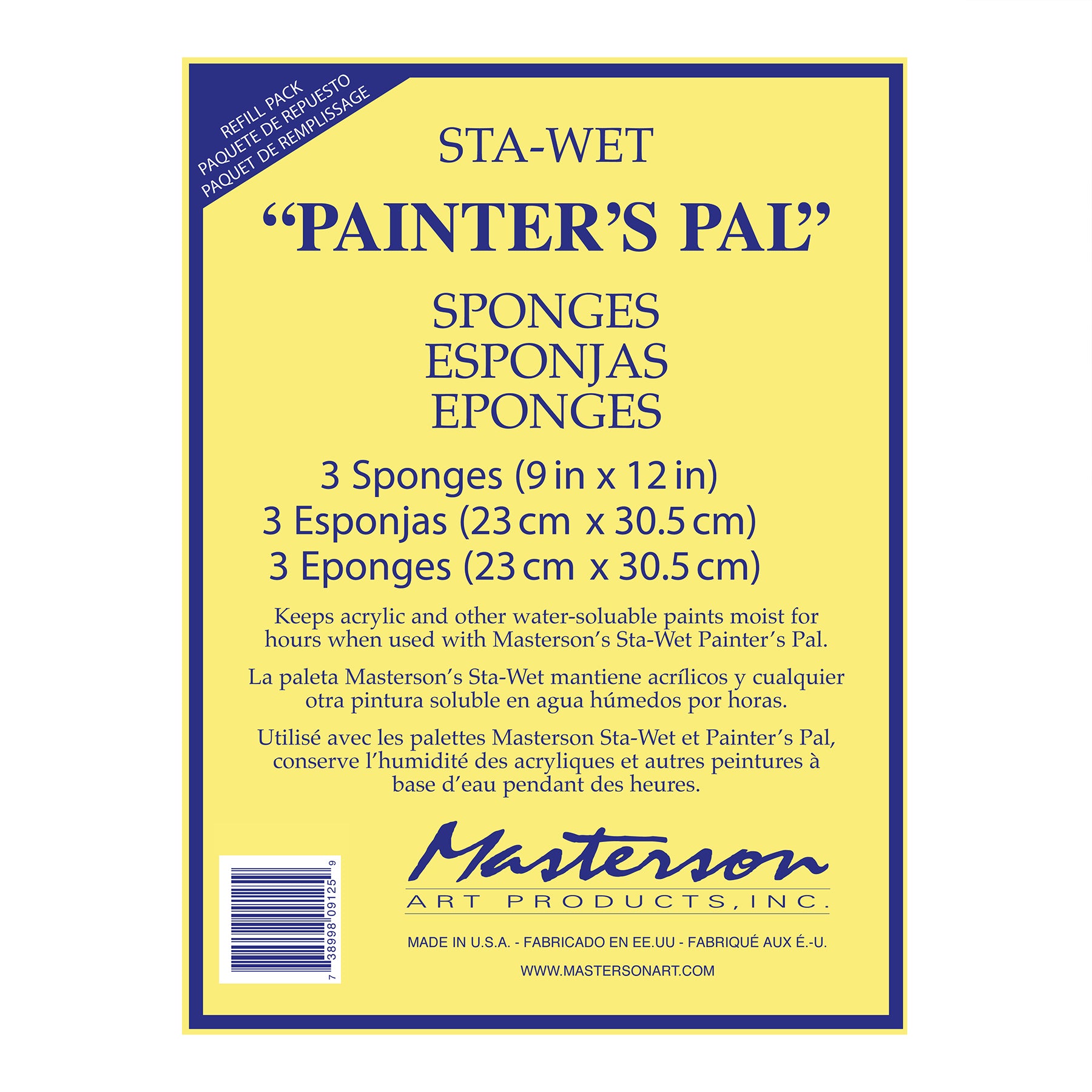 Painter's Pal Sponge Refill (3 Pack)