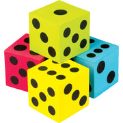 Foam Colorful Jumbo Dice