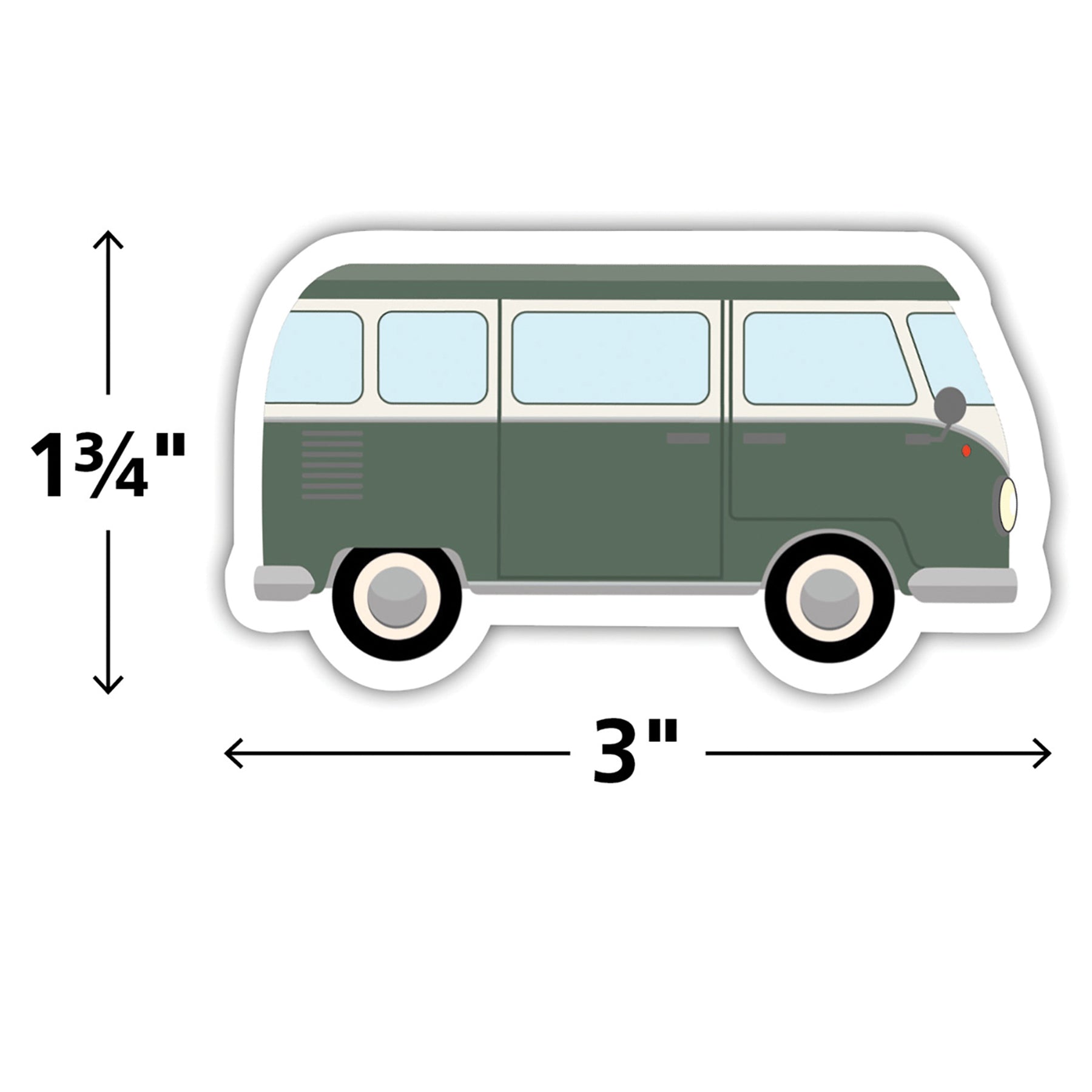 Moving Mountains Road Trip Camper Vans Mini Accents, Pack of 36