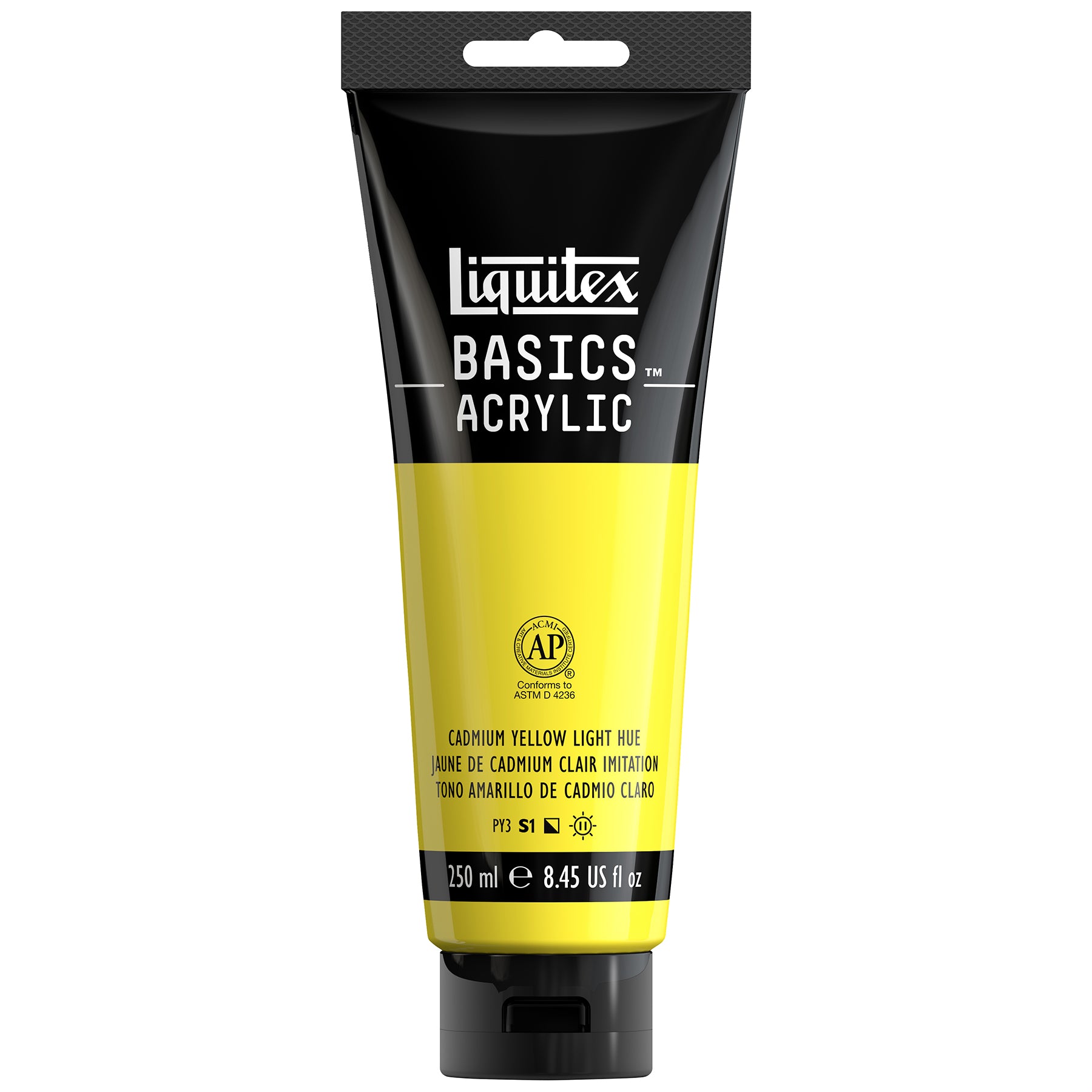 LQ BASICS 250ml tube - Cadmium Yellow Light Hue