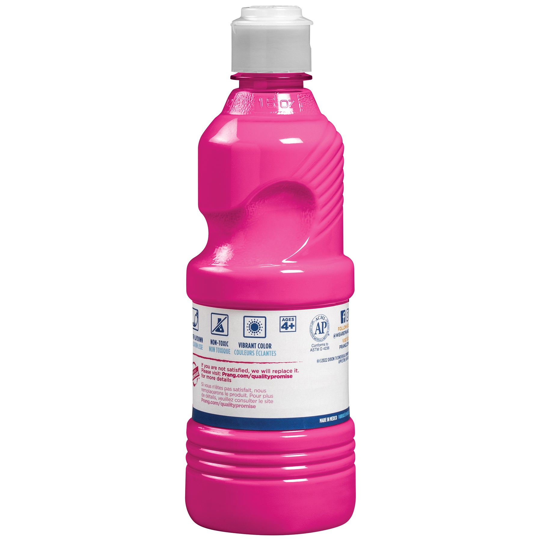 Ready-to-Use Tempera Paint, Magenta, 16 oz