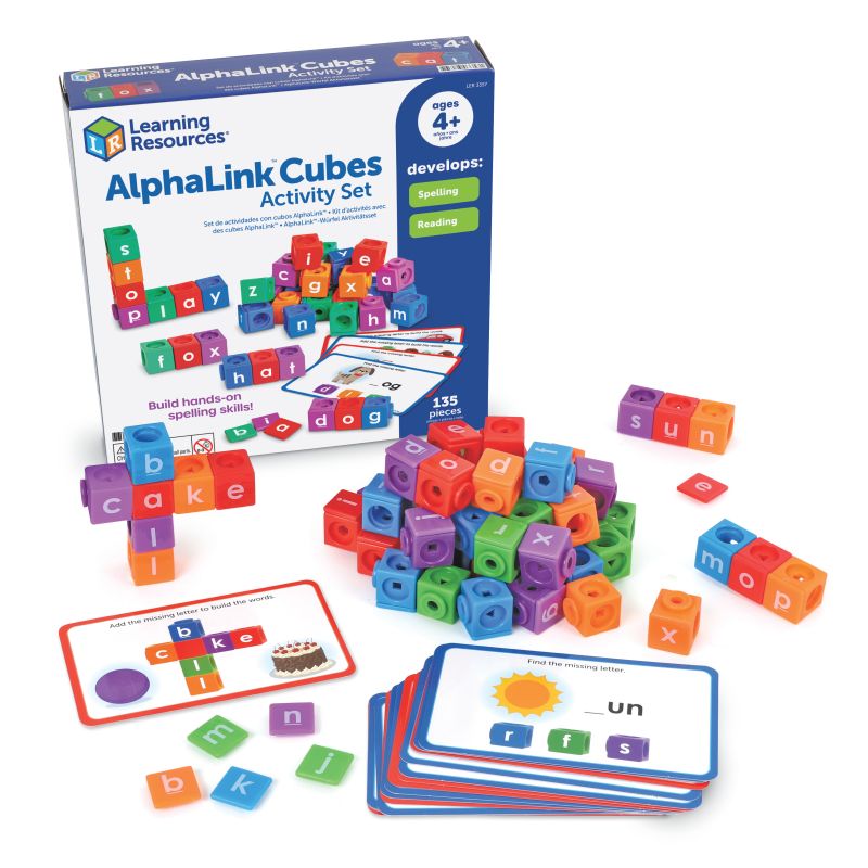AlphaLink Spelling Activity Cubes