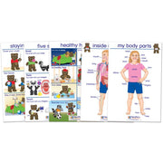 All About Me Bulletin Board Chart Set - Set of 5 - ENGLISH