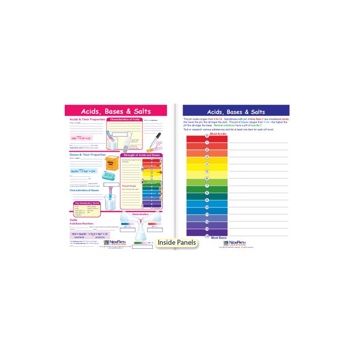 Acids, Bases & Salts Visual Learning Guide - Grades 6 - 9