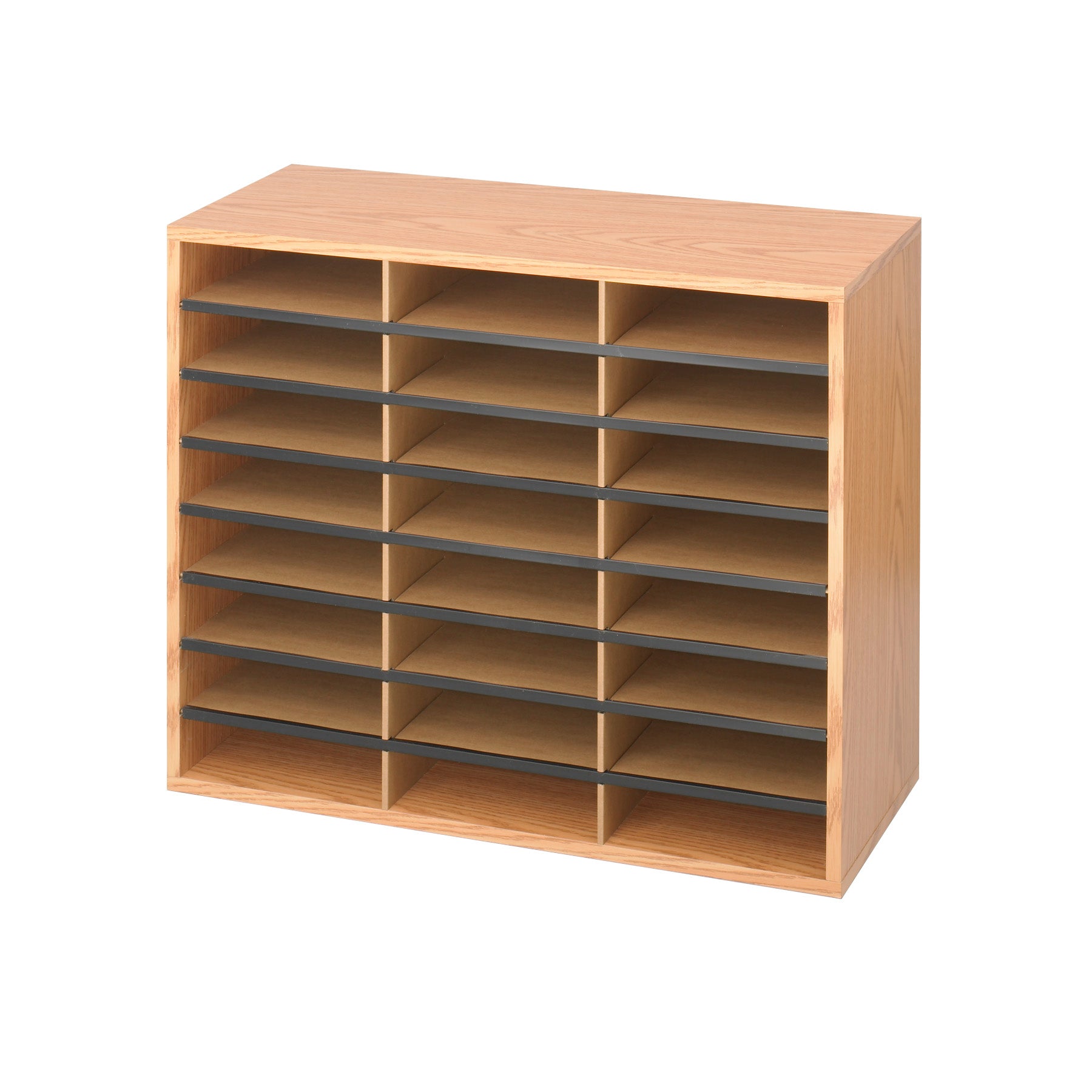 Orgnzr Wood Corr 24 Comp Mok