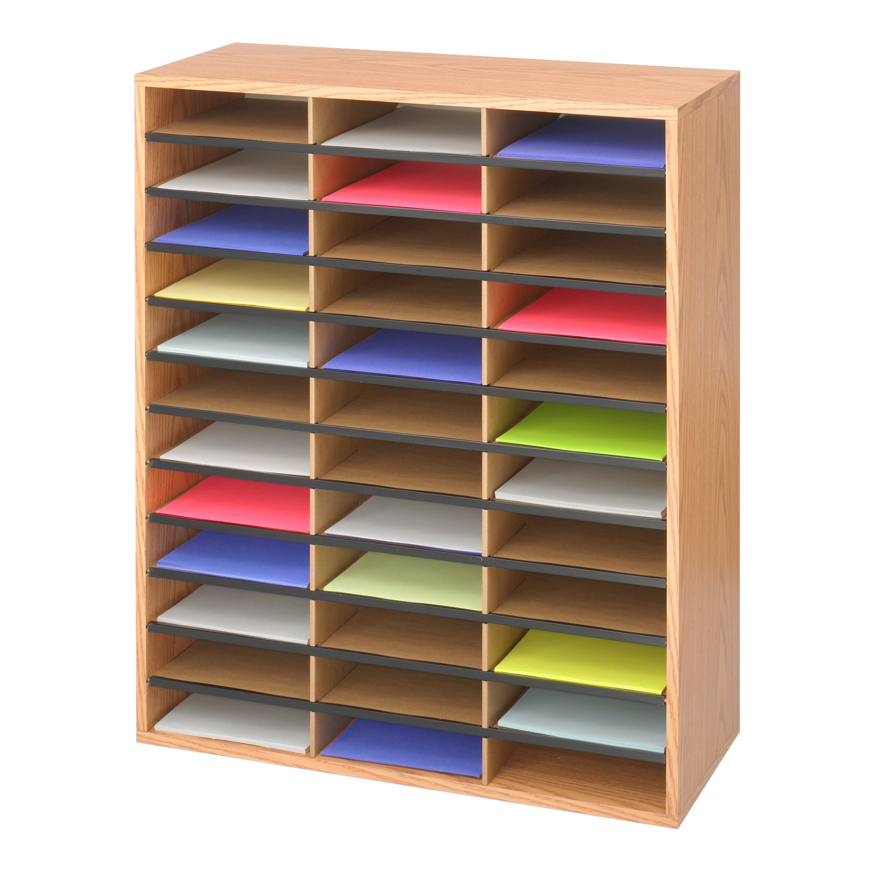Orgnzr Wood Corr 36 Comp Mok