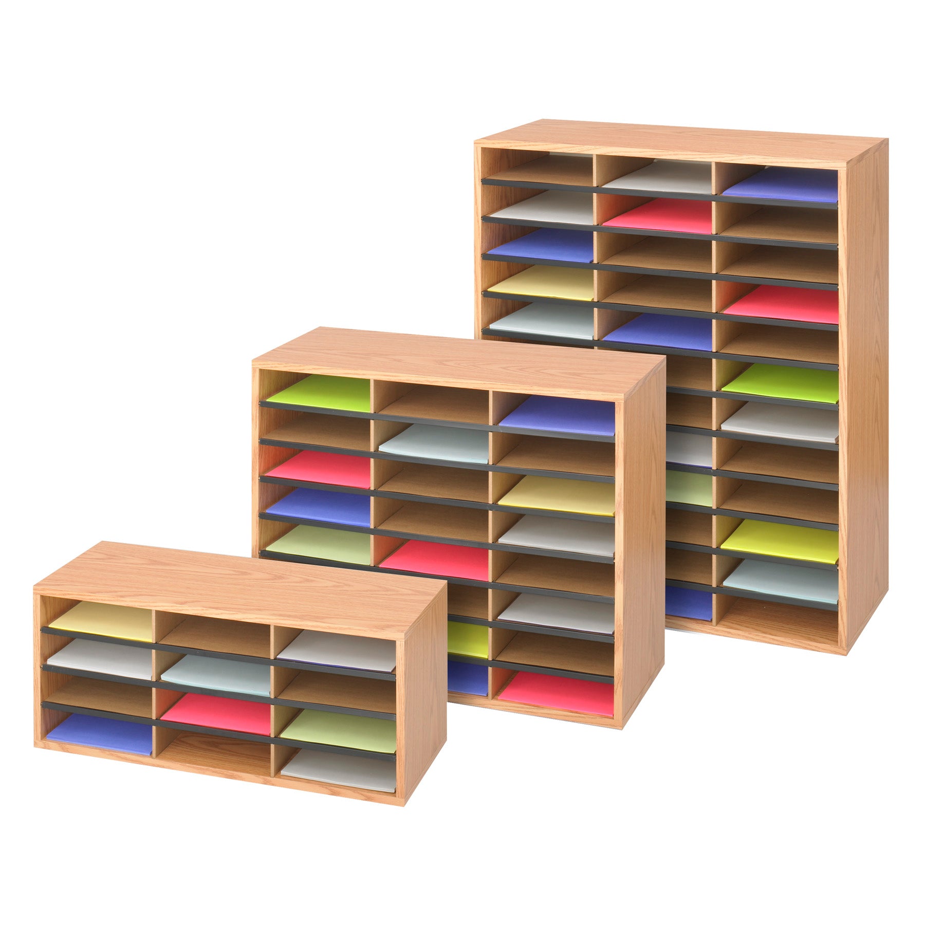 Orgnzr Wood Corr 12 Comp Mok