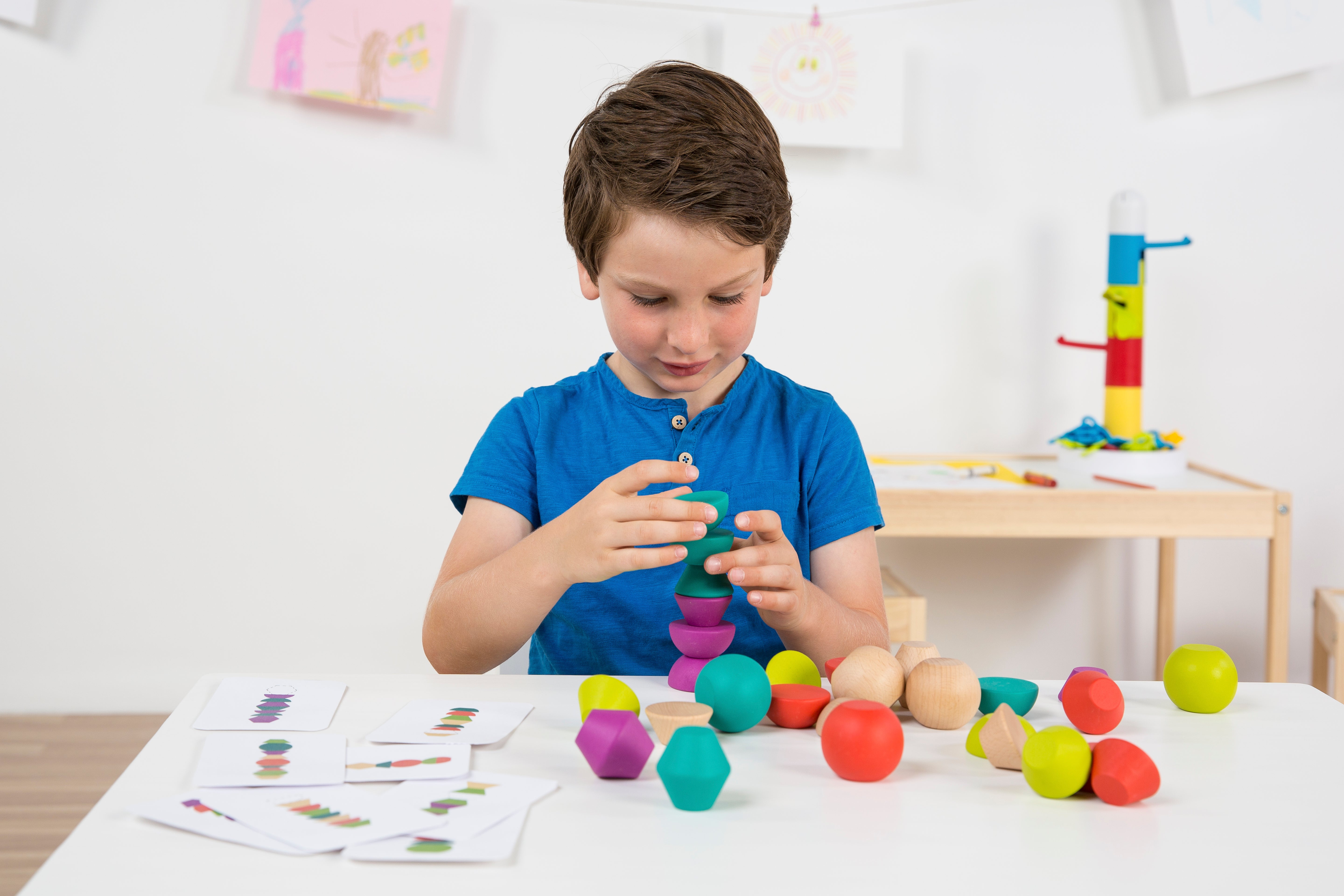 Wooden Towering Beads