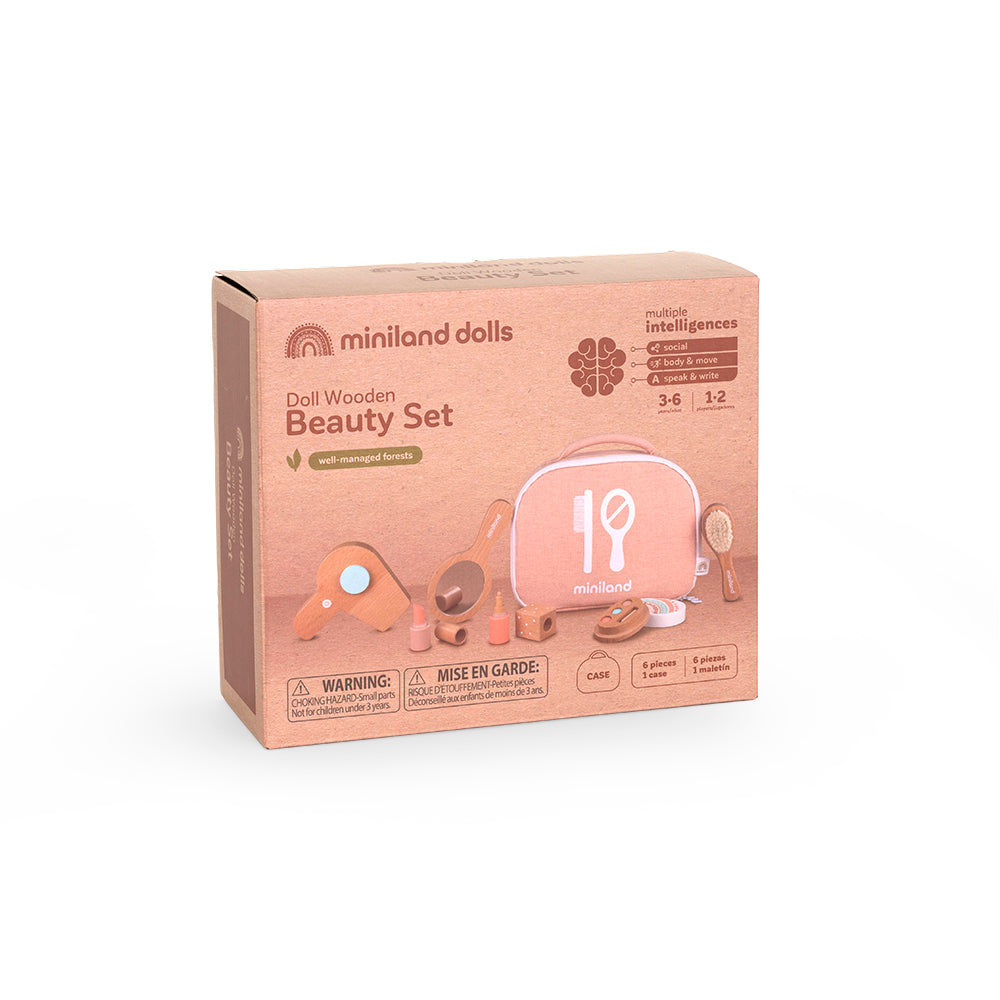Doll Wooden Beauty Set