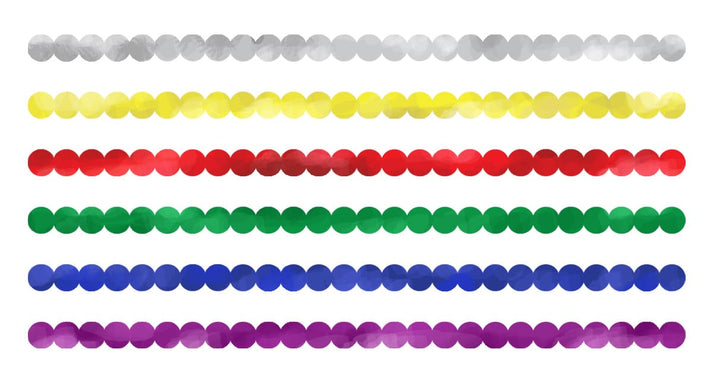 Sticker Strip Spots - Holographic Sparkle, 960 ct