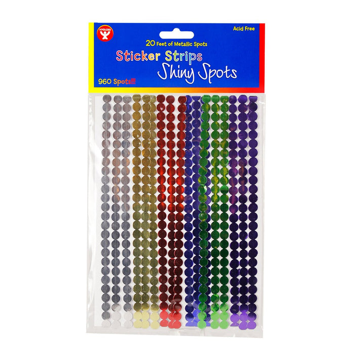 Sticker Strip Spots - Metallic, 960 ct