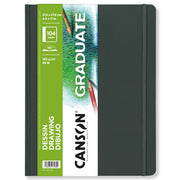Graduate Drawing Art Book, Hard Cover Binding, 52 Sheet, 8.5x11 inch, 1 Count