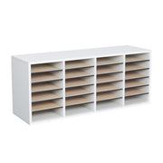 Orgnzr Wood Adj 24 Comp Gry
