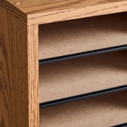 Orgnzr Wood Adj 24 Comp Mok