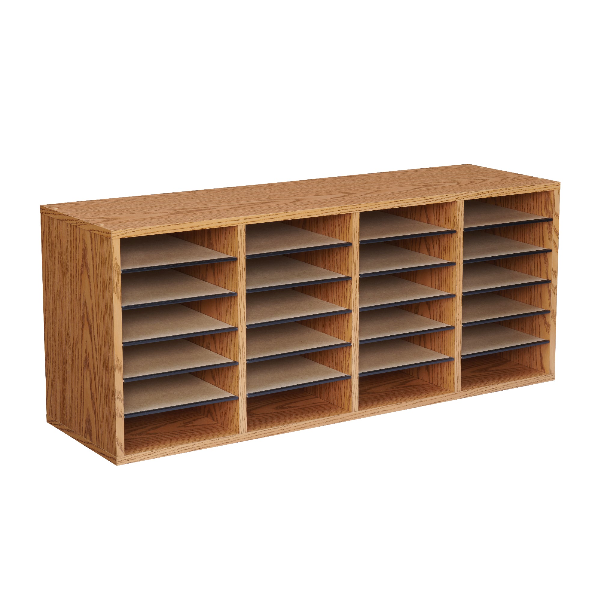 Orgnzr Wood Adj 24 Comp Mok