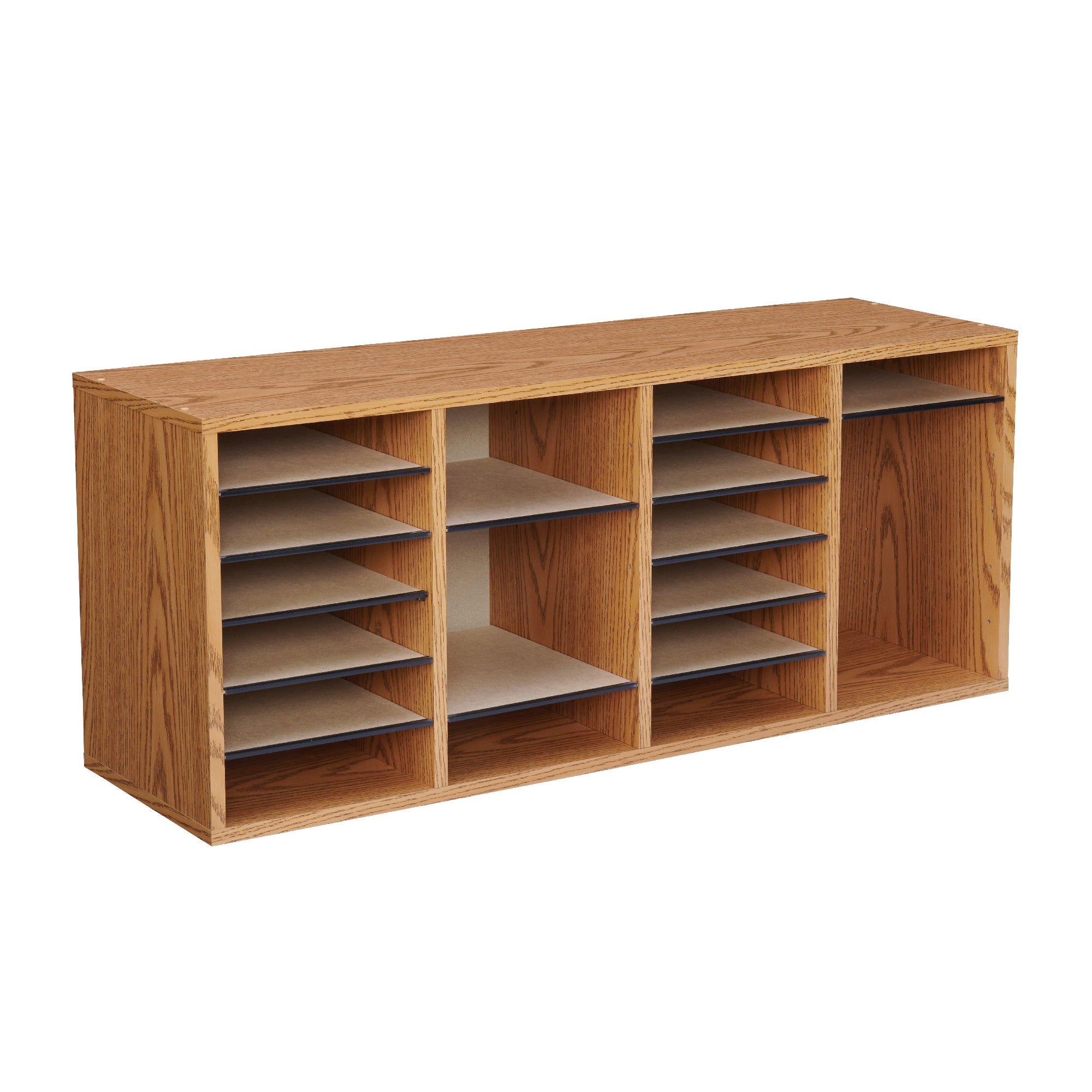 Orgnzr Wood Adj 24 Comp Mok