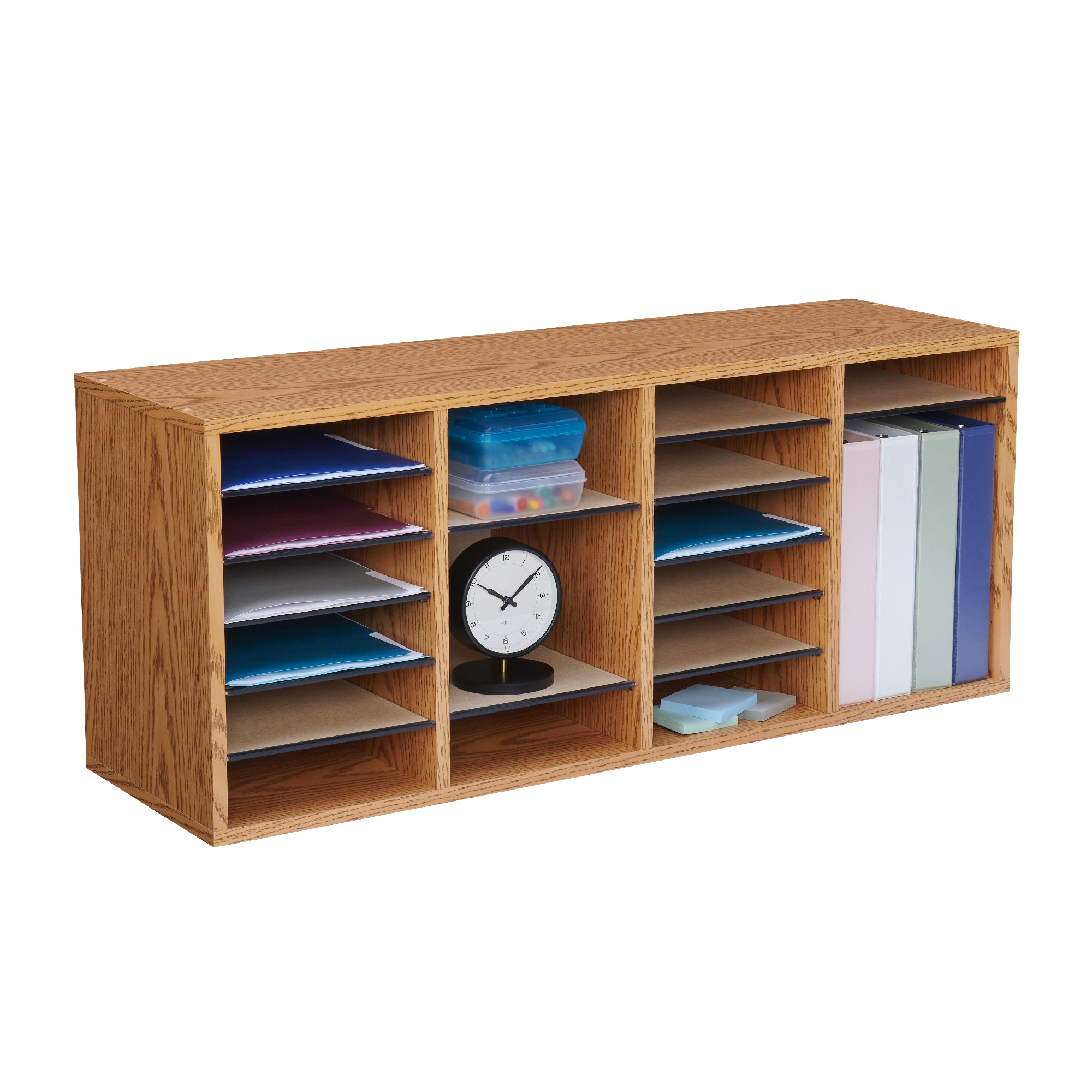 Orgnzr Wood Adj 24 Comp Mok
