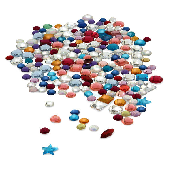 Multicolor Acrylic Gemstones - 3 oz.