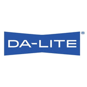 Da-Lite Model C Series Projection Screen - Wall or Ceiling Mounted Manual Screen for Large Rooms - 110in Screen