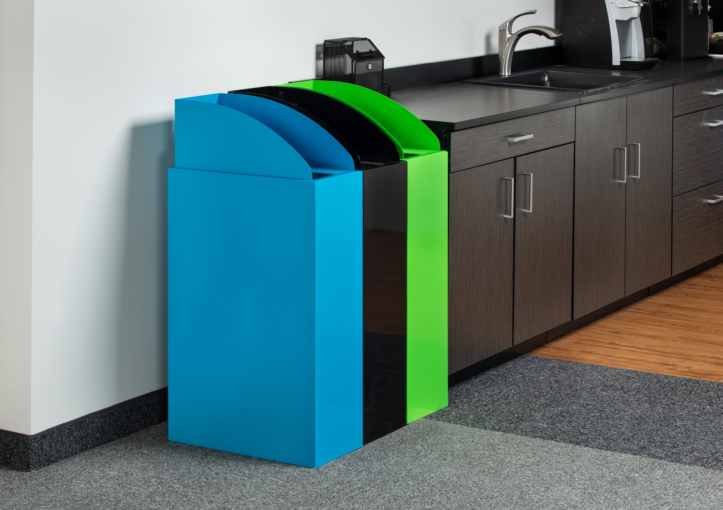 Recycling Center Rectangle Can