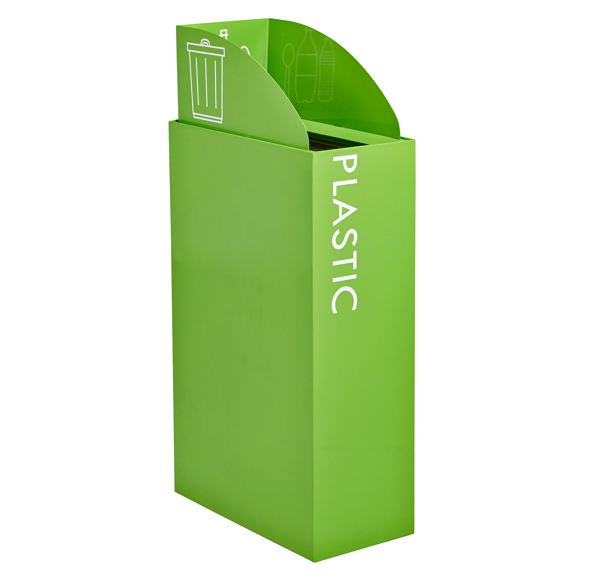 Recycling Center Rectangle Can