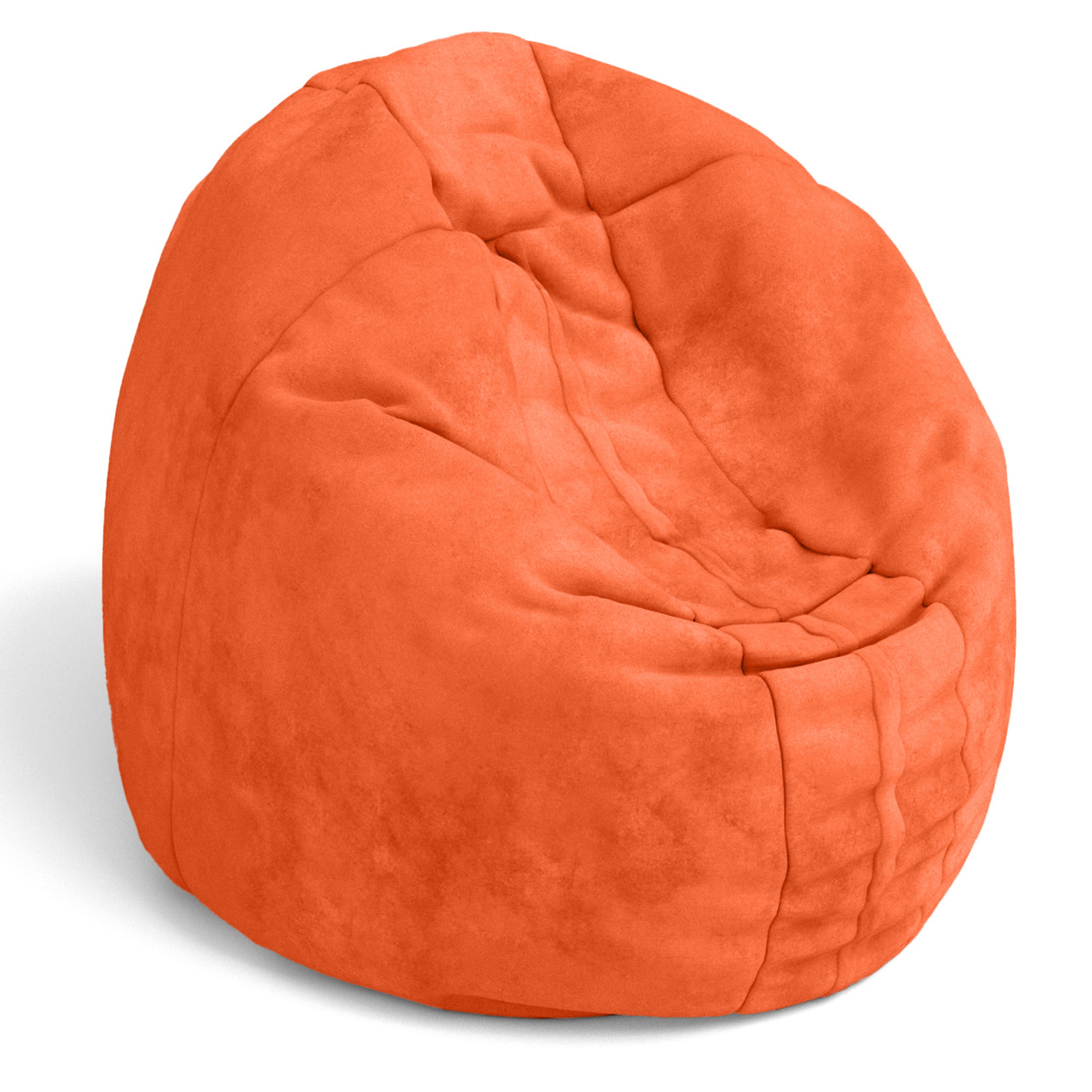 Jaxx Cocoon 4 Foot Bean Bag Chair and Crash Pad, Mandarin