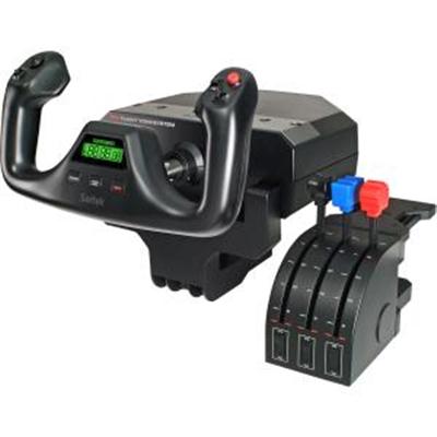 Logitech G Flight Yoke System Professional Simulation Yoke and Throttle Quadrant