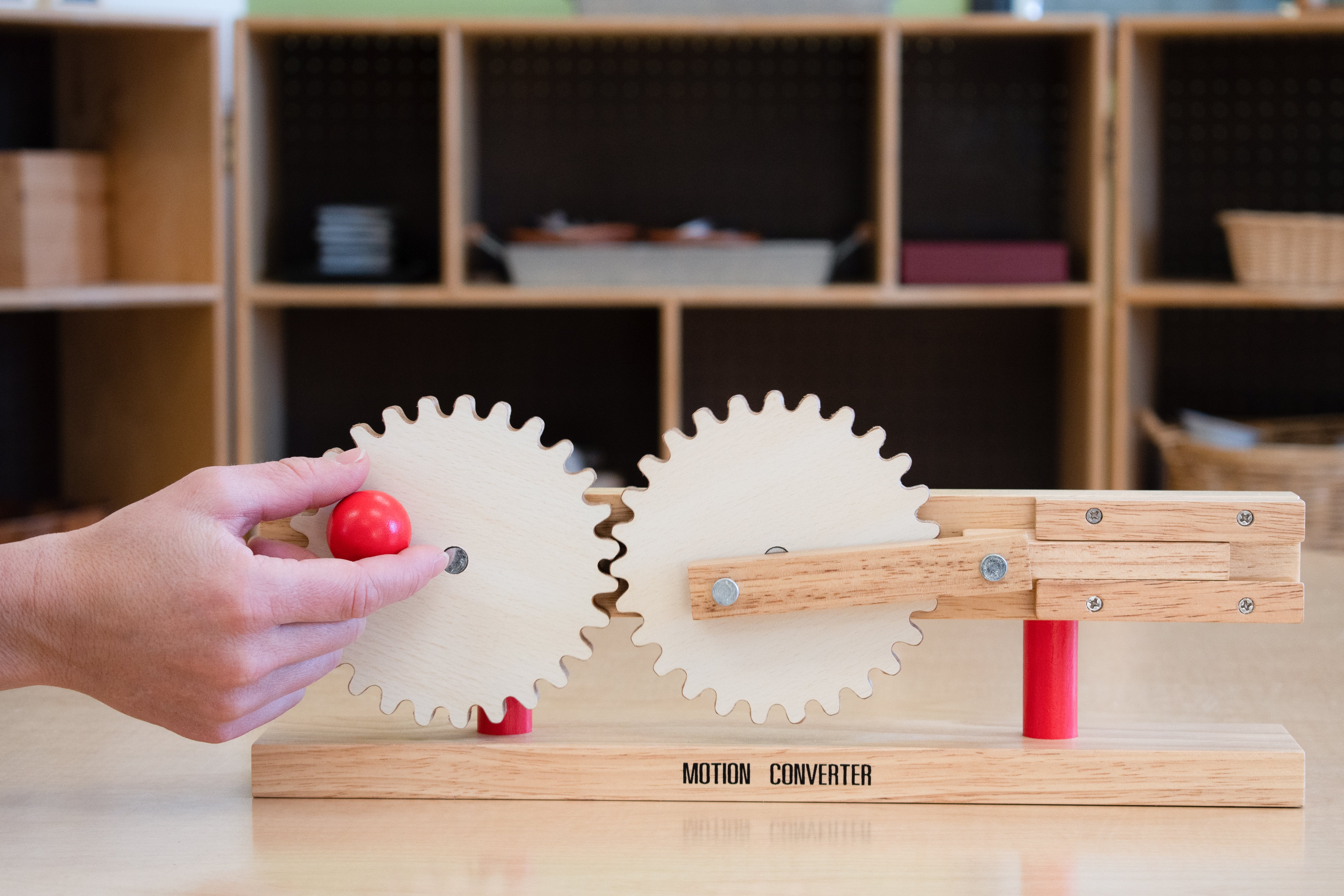 Motion Converter Wooden Model