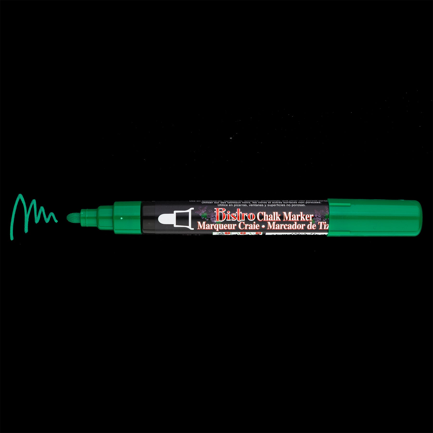 Bistro Chalk Marker Broad Tip, 480R-S, Green