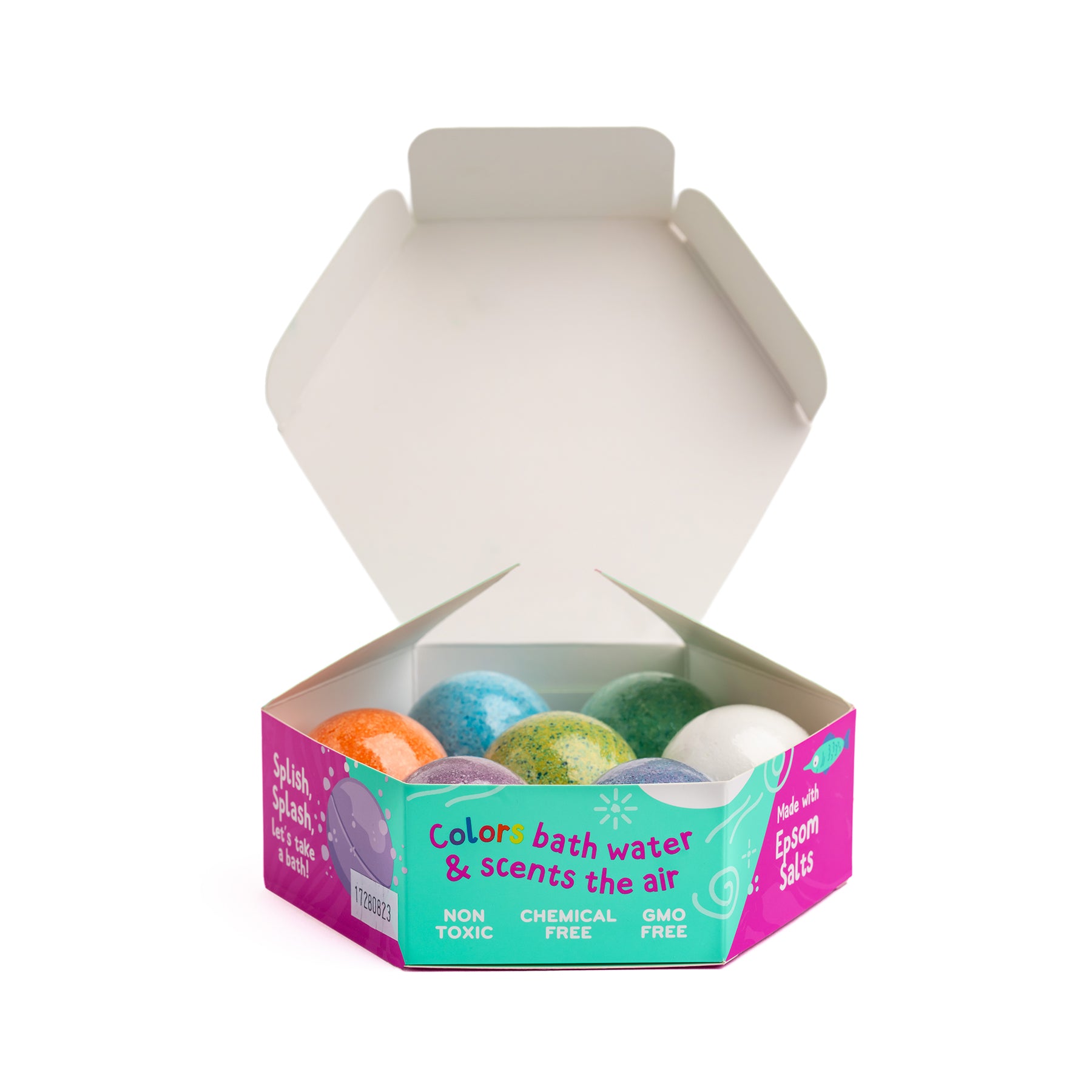 Bath Fizzies, Pack of 7