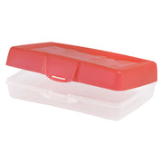 Large Pencil Box, Red