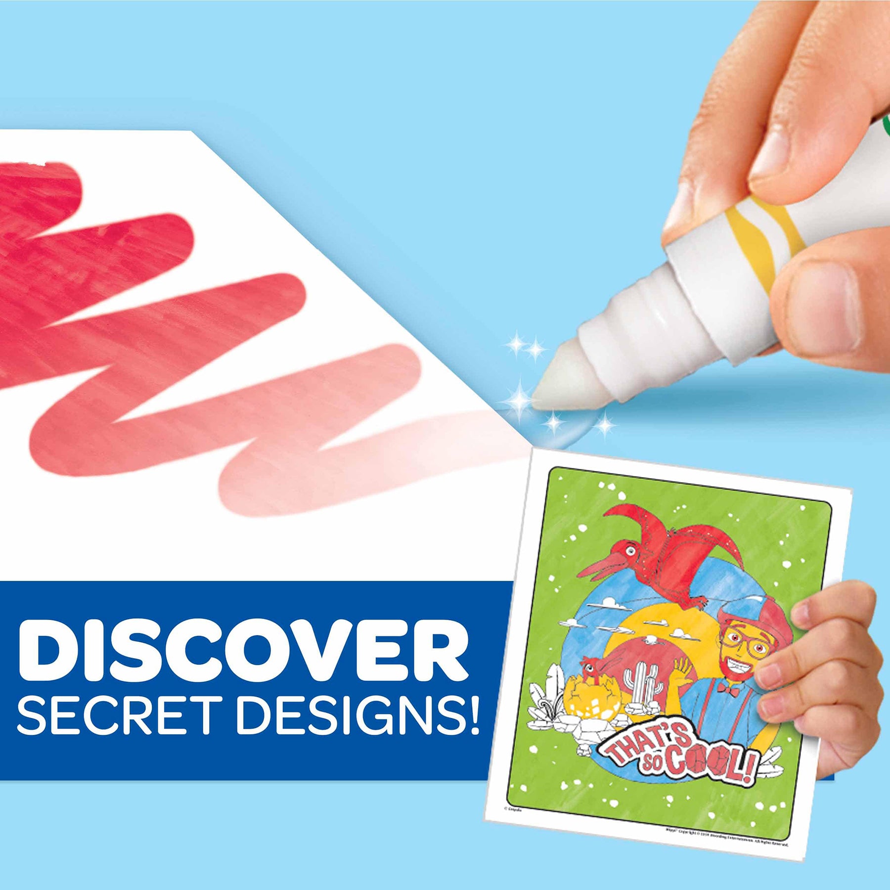 Color Wonder® Coloring Pad & Markers, Blippi