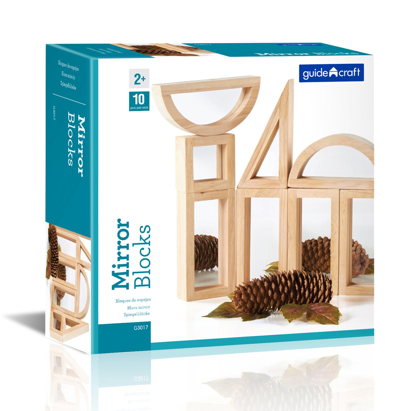 Mirror Blocks Set, 10 Pieces