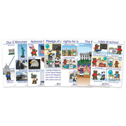 Being a Good Citizen Bulletin Board Chart Set - Set of 7 - ENGLISH