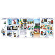 Being a Good Citizen Bulletin Board Chart Set - Set of 7 - SPANISH