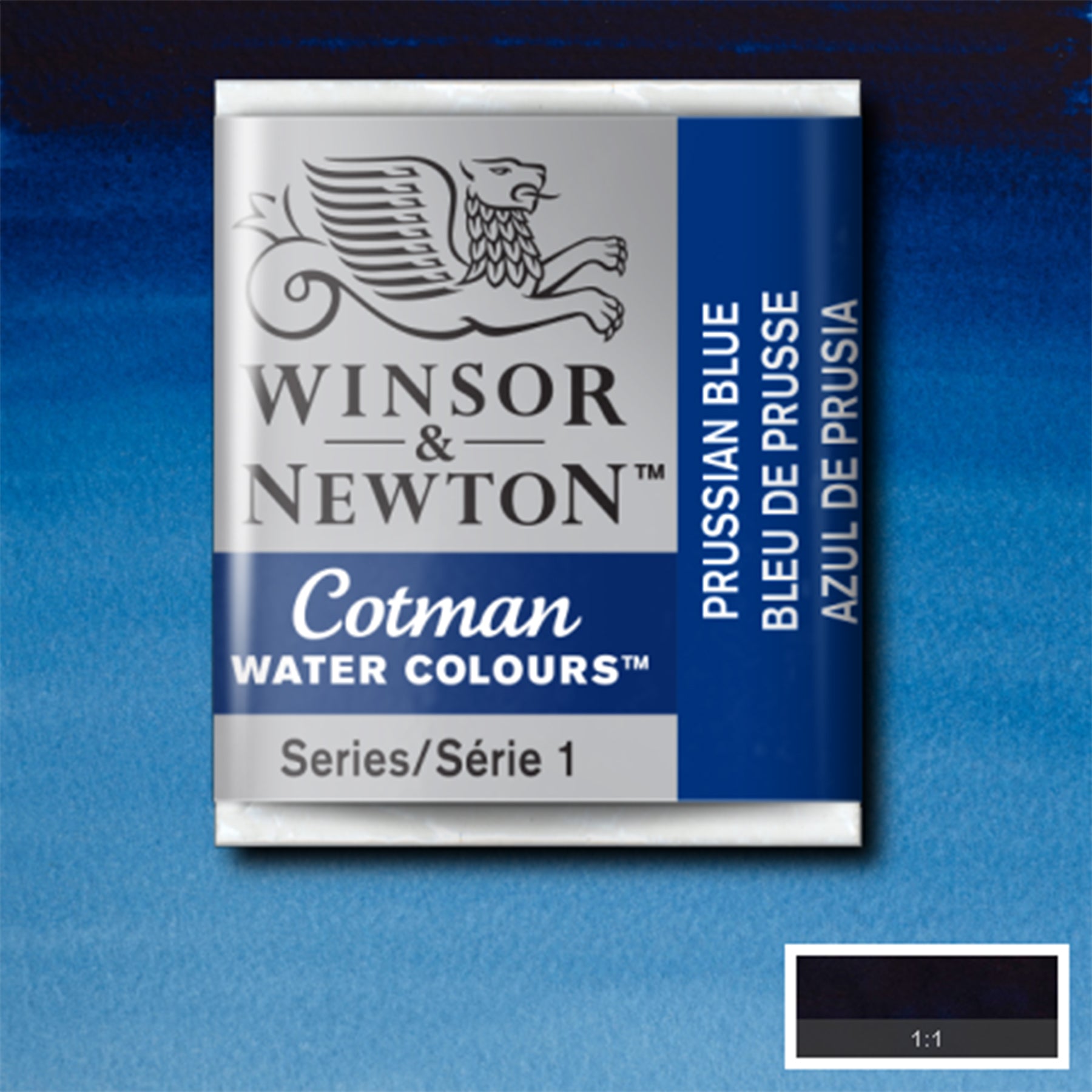 CWC Half Pan - Prussian Blue