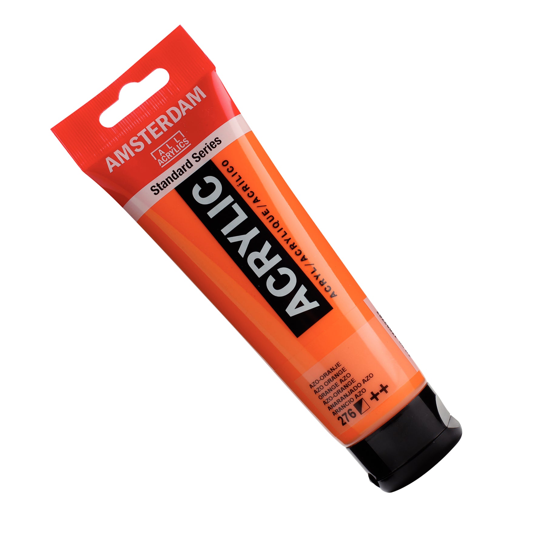 Standard Acrylic Paint, 120ml, Azo Orange 276