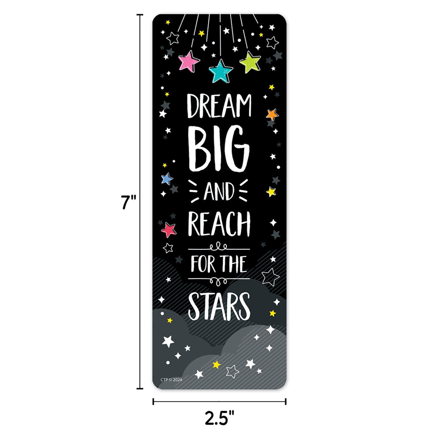 Star Bright Positive Mindset Bookmark, Pack of 30