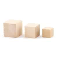 Wood Blocks - 1.25" Blocks, 32 pcs