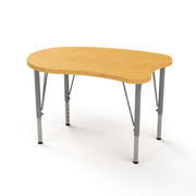 Curve Desk, Small, Short, Maple, Maple, 14-23"H x 31.5"W x 20"D