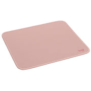 Logitech Mouse Pad - Studio Series, Computer Mouse Mat with Anti-slip Rubber Base, Spill-Resistant Surface, Darker Rose