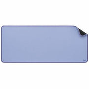 Logitech Desk Mat - Studio Series with Anti-slip Base, Spill-resistant Durable Design, Fine Weave Material, Lilac