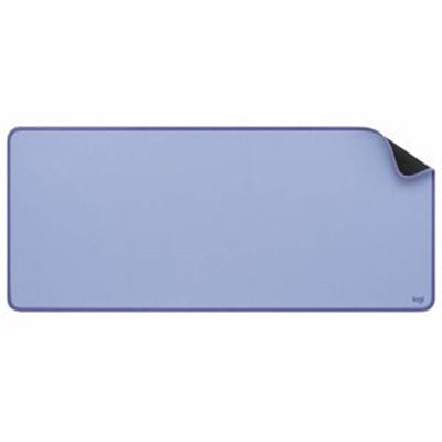 Logitech Desk Mat - Studio Series with Anti-slip Base, Spill-resistant Durable Design, Fine Weave Material, Lilac