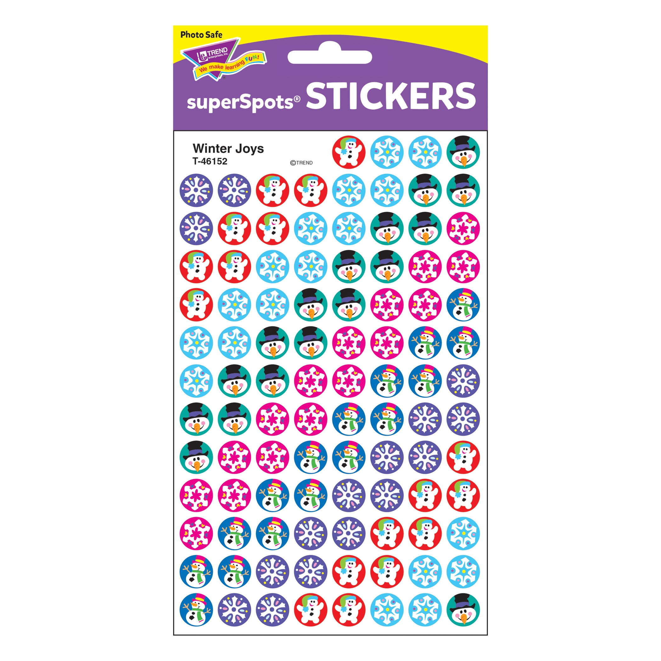 Winter Joys superSpots® Stickers, 800 ct