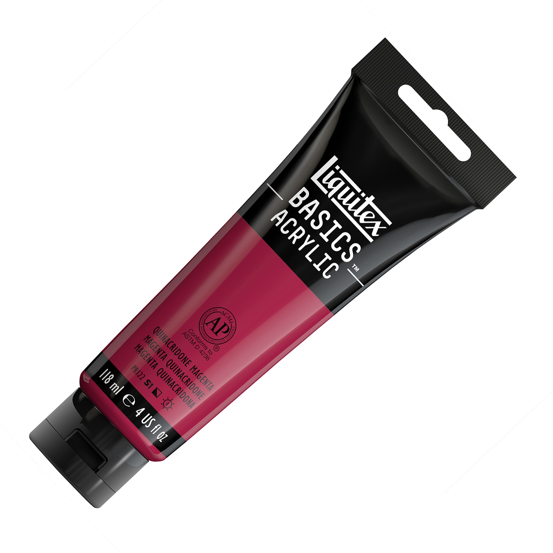 LQ BASICS 118ml tube - Quinacridone Magenta