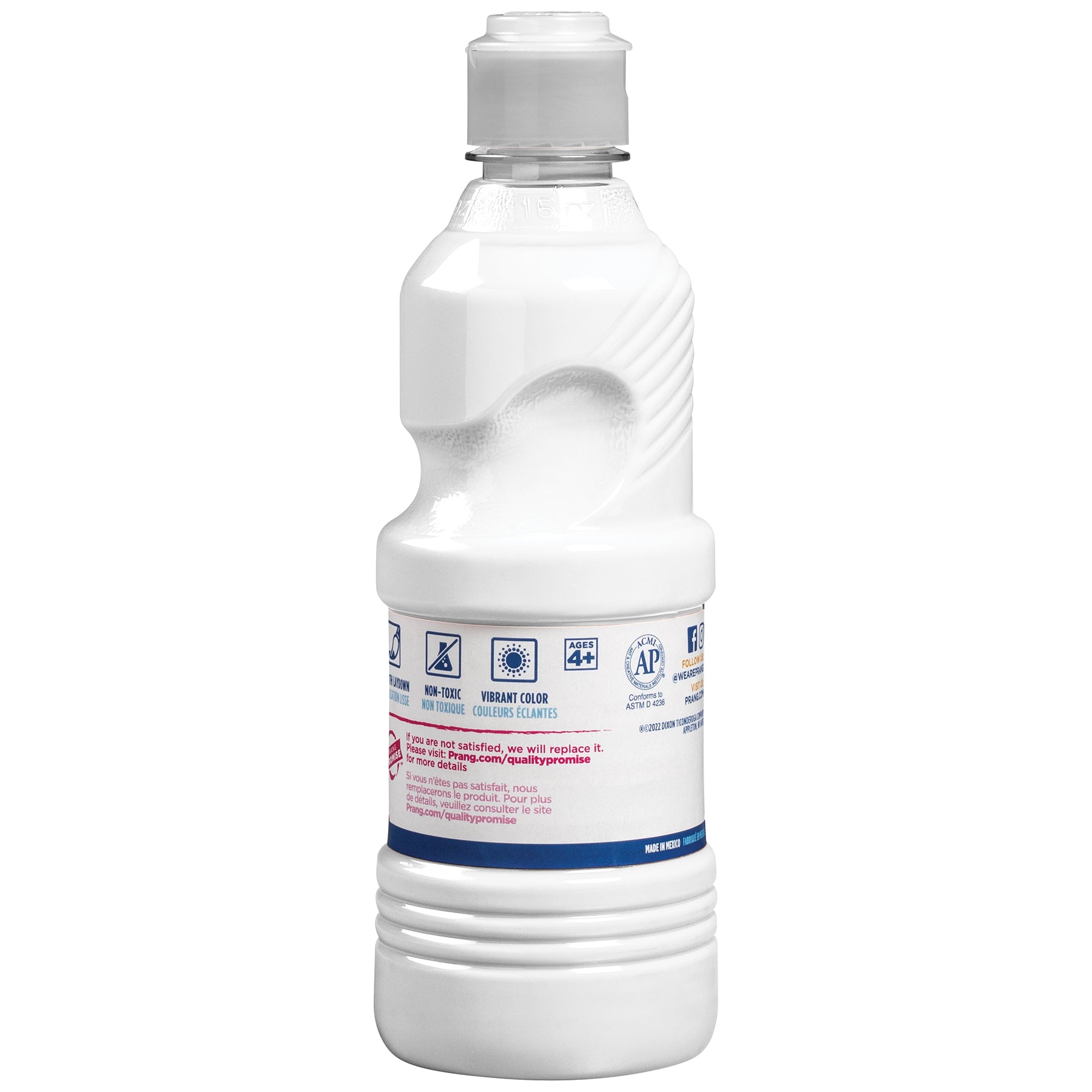 Ready-to-Use Tempera Paint, White, 16 oz
