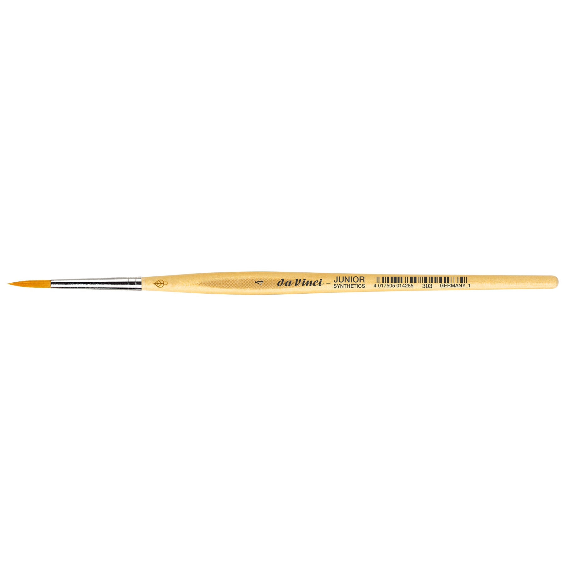 JUNIOR Synthetics Student Brush, Synthetic, Tempera, Round, Series 303, Size 4