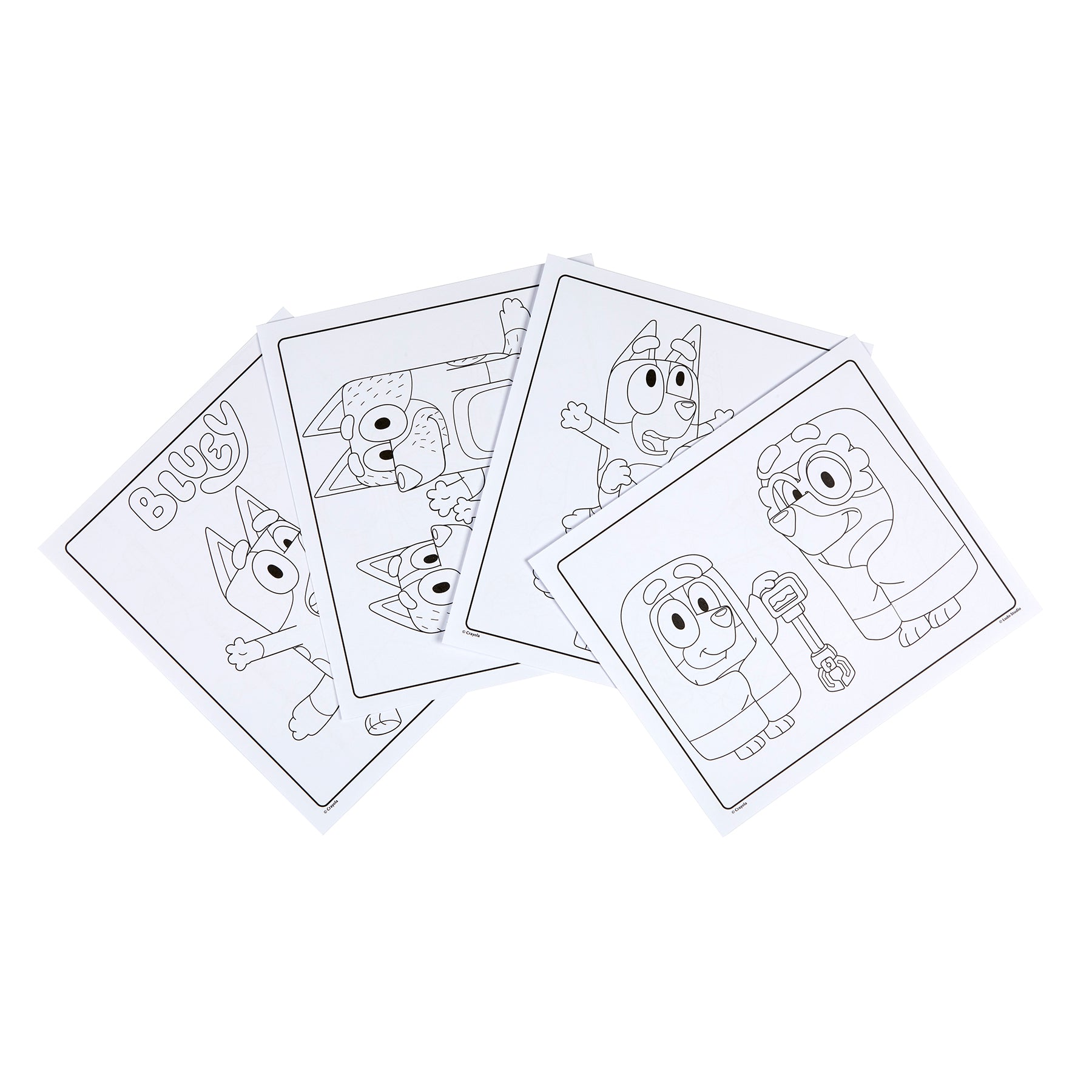 Color & Sticker Book, Bluey